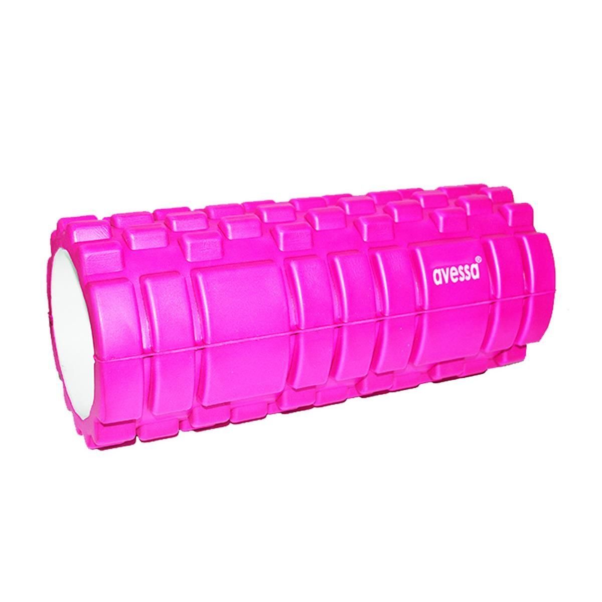 Avessa Kısa Foam Roller Egzersiz Aleti Pembe