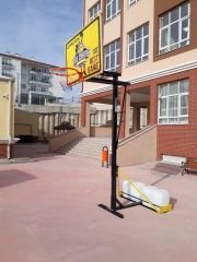 PORTATİF AĞIRLIKLI BASKETBOL POTASI(75X100)