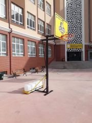 PORTATİF AĞIRLIKLI BASKETBOL POTASI(75X100)