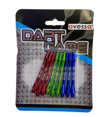 Avessa Shaft-20 Renkli Alüminyum Dart Oku Shaftı 9lu