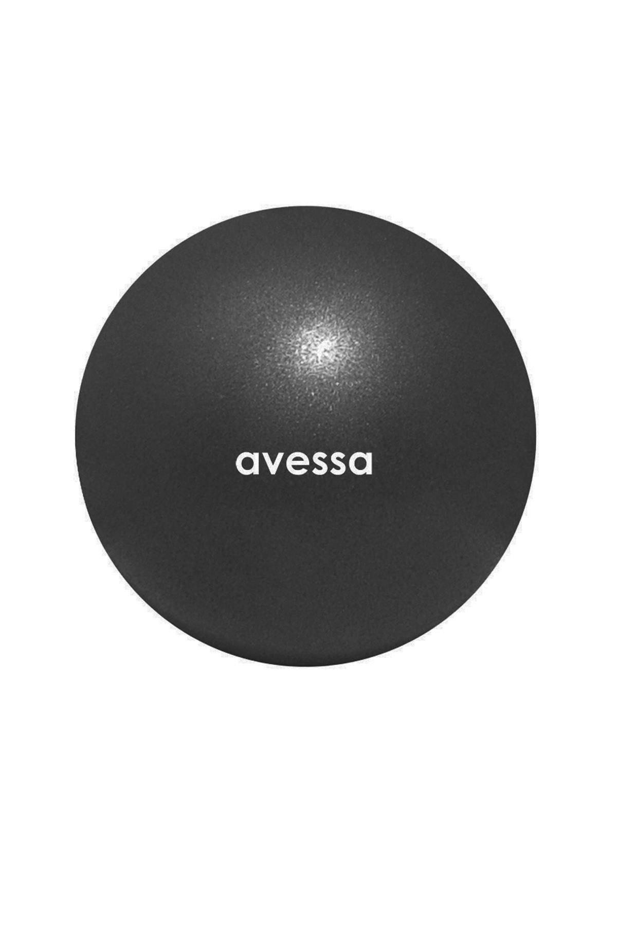 Avessa 25 Cm Pilates Topu Poşet Ambalaj BPT-25 Siyah