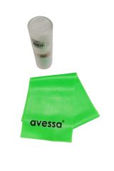 Avessa Tüpte Pilates Lastiği PB-40 YEŞİL 40 mm