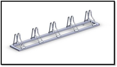 BİSİKLET PARKI (BİKE BİCYCLE FLOOR PARKİNG) (10'LU)