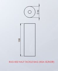 HALF TACKLE BAG (KISA SİLİNDİR)